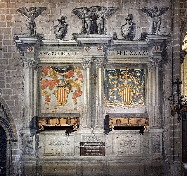 Tomb of Count Ramon Berenger I (d. 1076).