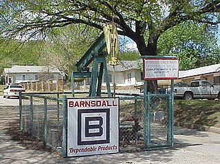 Barnsdall Main Street Well Site United States historic place