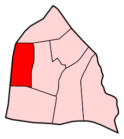 Location of El Zofío