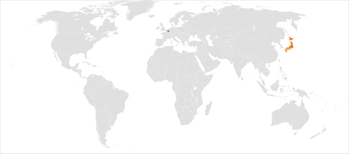 日本とベルギーの関係   a