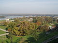 Rive droite du Danube en contrebas du Kalemegdan