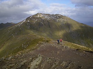 <span class="mw-page-title-main">Ben Lawers</span> 1214m high mountain in Scotland