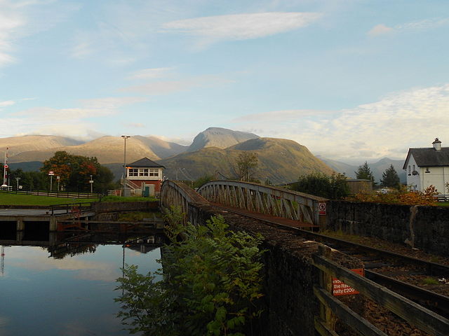 Ben Nevis viewed from Neptune's Staircase