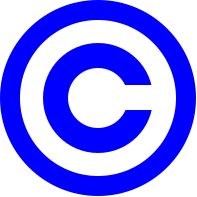 File:Blue copyright.svg