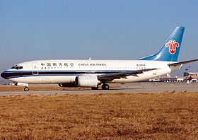 Боинг 737-31B, Китайские Южные авиалинии AN0221029.jpg