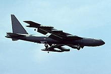 Boeing B-52D Stratofortress at March AFB Boeing B-52D Stratofortress, USA - Air Force AN1295435.jpg