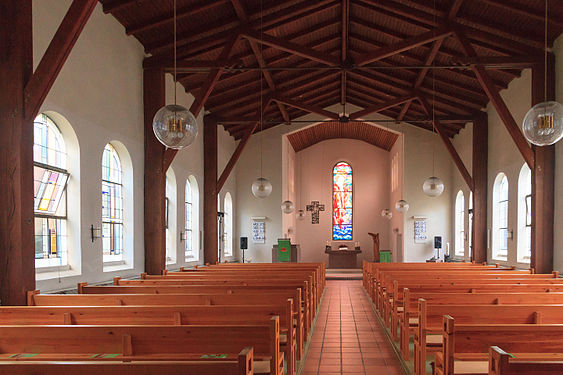 Innenraum Evangelische Kirche