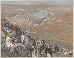 Brooklyn Museum - The People Seek Jesus to Make Him King (On cherche Jésus pour le faire roi) - James Tissot - overall.jpg