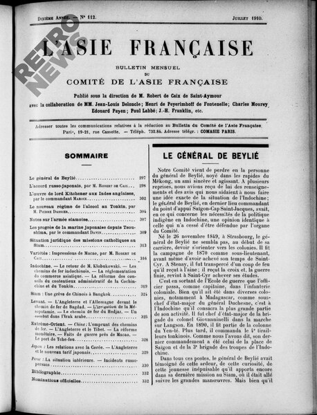 File:Bulletin du Comité de l'Asie française, numéro 112, juillet 1910.pdf