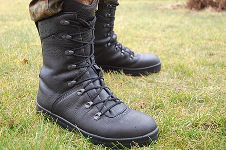 Standard combat boots of Bundeswehr