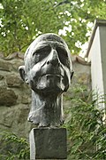 Bust of Karel Holubec at Starý hřbitov in Třebíč, Třebíč District.jpg