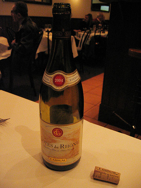 File:Côtes du Rhône E Guigal.jpg