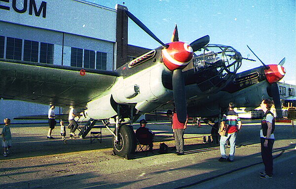 CASA 2.111 a licensed production version of the He 111-H Bomber, re-engined in Spain with imported Rolls-Royce Merlins at the end of World War II. CAS