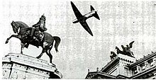 N.1 over Rome CC2 overflying Piazza Venezia Rome 1941.jpg