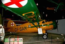 Noorduyn Norseman "CF-SAM" was featured in Wings of Mercy and was the first aircraft used by the Saskatchewan Air Ambulance; now at the Western Development Museum in Moose Jaw, Saskatchewan. CF-SAM.jpg