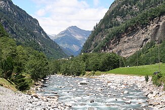 Die Calancasca bei Cauco