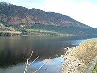 Loch Lochy, part of the route of the Caledonian Canal