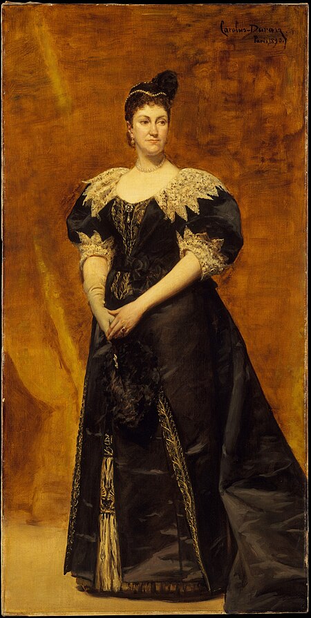 Fail:Carolus-Duran - Mrs. William Astor (Caroline Webster Schermerhorn, 1831–1908).jpg