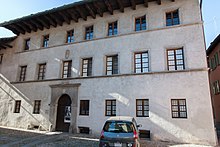 Casa Cavalier Pellanda, facciata Sud