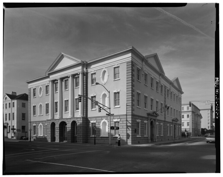 File:Charleston County Courthouse, 82-86 Broad Street, Charleston, Charleston County, SC HABS SC,10-CHAR,135-6.tif