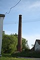 Čeština: Komín v Nových Dvorech, Dolní Hořice, okr. Tábor. English: Chimney in Nové Dvory, Dolní Hořice, Tábor District.