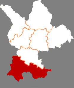 Min County in Dingxi