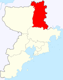 China Qingdao Laixi location map.svg