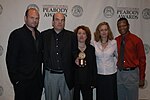 Thumbnail for File:Chris Bauer, David Simon, Nina K. Noble, Karen L. Thorson and Lawrence Gilliard, Jr., May 20o4 (1).jpg