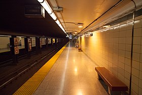 A Christie (Toronto metró) cikk szemléltető képe