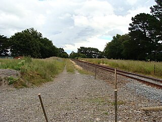 <span class="mw-page-title-main">Clareville railway station</span> Railway station in New Zealand