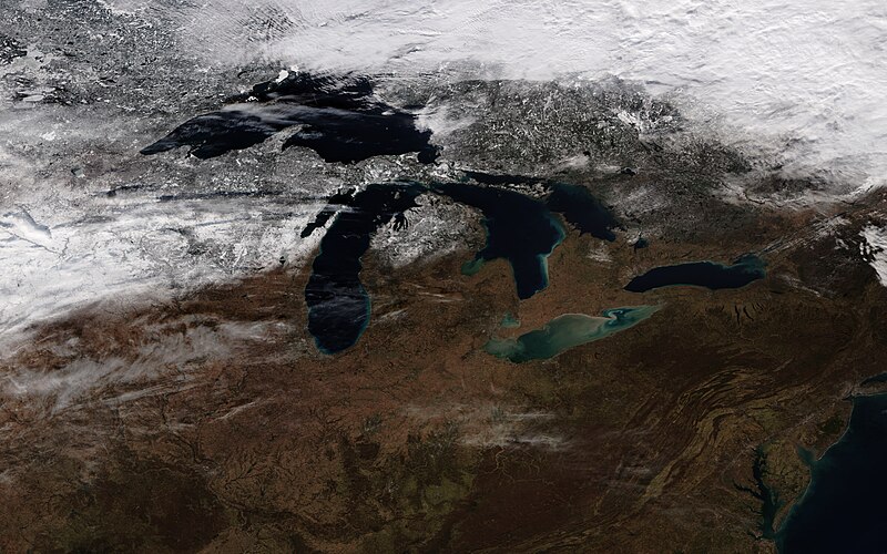 File:Clear December day in the Great Lakes region.jpg