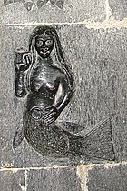 Mermaid from Clonfert Cathedral Co. Galway, Ireland