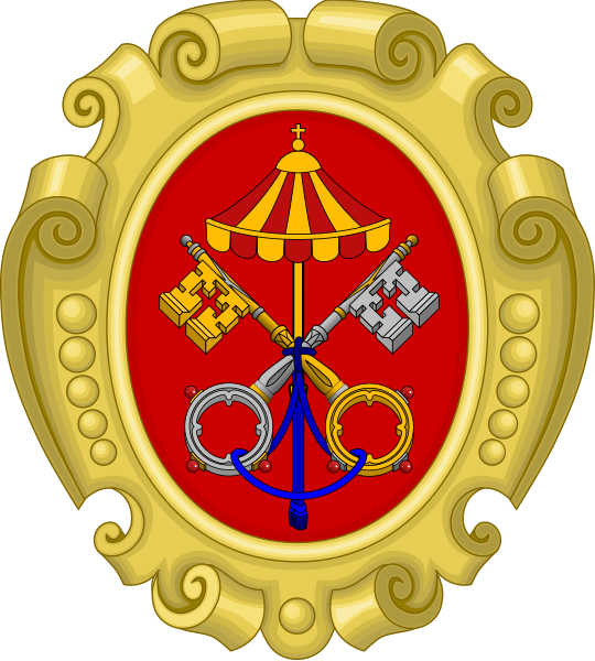 File:Coat of Arms Papal States.svg