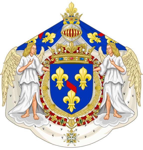 File:Coat of Arms of Henri II de Bourbon-Condé.svg