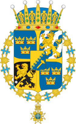 Daniel av Sveriges våpenskjold