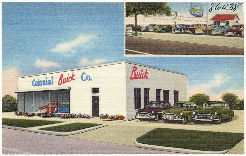 File:Colonial Buick Co., new car department, 3941 Bienville Ave. (8185178748).jpg