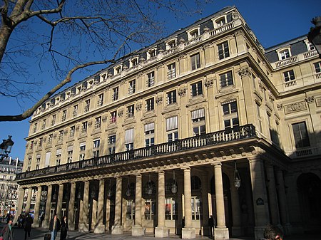 Comédie Française west facade