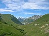 Anstieg zum Col de la Croix de Fer während der Tour de France 2006