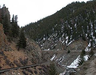 <span class="mw-page-title-main">Byers Canyon</span> Gorge on the upper Colorado River in Grand County, Colorado