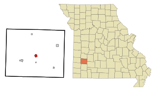 Greenfield, Missouri City in Missouri, United States