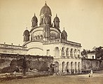 Photograph of Ramnath temple of Newalipore from Views of Calcutta and Barrackpore, taken by Samuel Bourne.