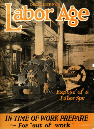 <i>Labor Age</i> Defunct monthly magazine