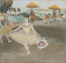 Degas, tanssija bouquet.gif:llä