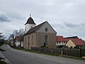 Church with equipment