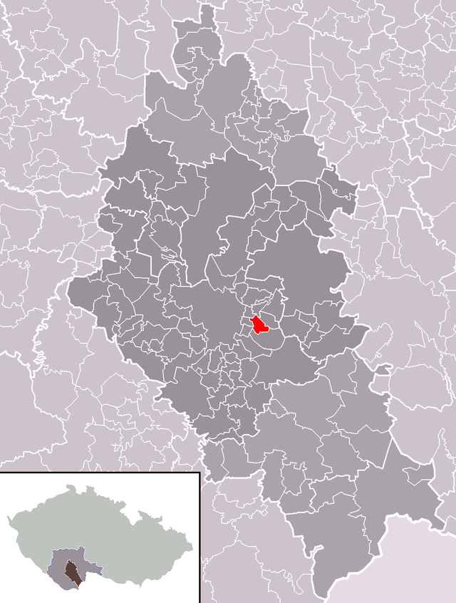 Localização de Dubičné