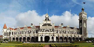 Dunedin railway station Railway station in New Zealand