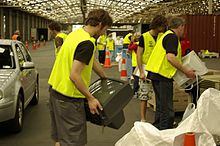 Electronic waste being collected during eDay in Dunedin, 2008 EDay Dunedin 2008 2911215656 babb075ccd o.jpg