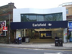 Illustrationsbillede af Earlsfield Station sektionen