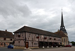 La mairie d'Harcourt.