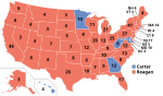 Peta pemilu, pemilu tahun 1980